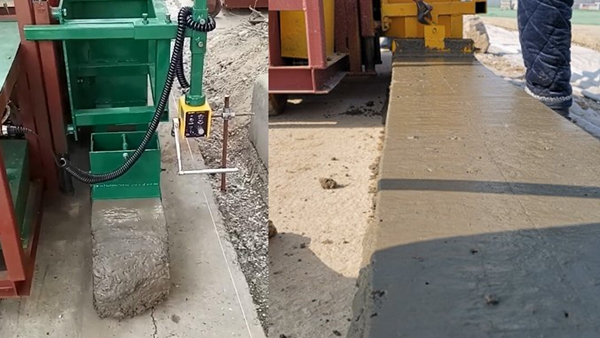 混凝土路緣成型機(jī),一次成型路緣機(jī)